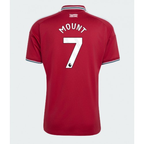 Stroje piłkarskie Manchester United Mason Mount #7 Koszulka Podstawowej 2026-27 Krótki Rękaw